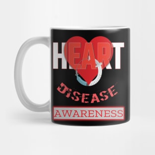 Heart disease awareness month Mug